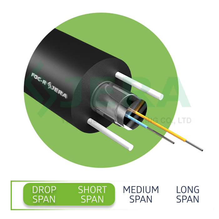 Yuvarlak ftth saplama kablosu 2 fiber