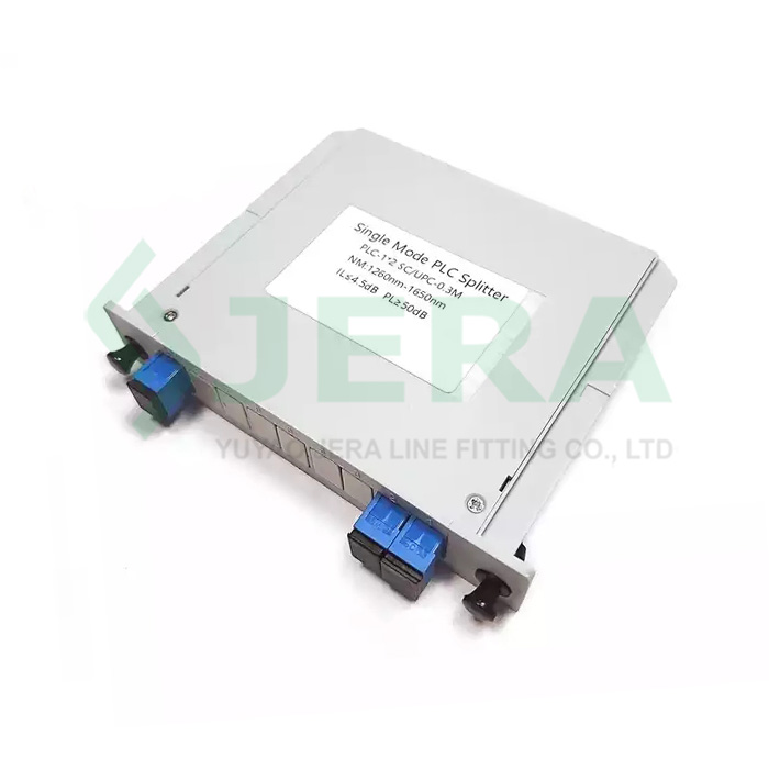 SC / UPC 1 × 2 fiber optic cassette splitter