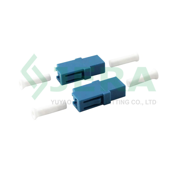 Enkel fiberoptisk adapter LC/UPC