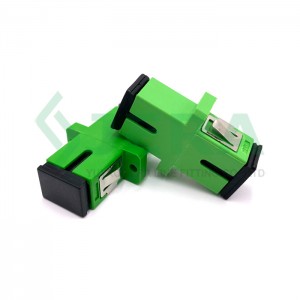 Simplex fiberoptisk adapter SC/APC