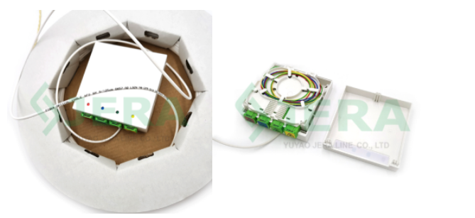 What is FTTr (fiber-to-the-room) splicing box?