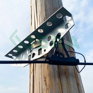 FTTH drop cable suspension clamp PS-M