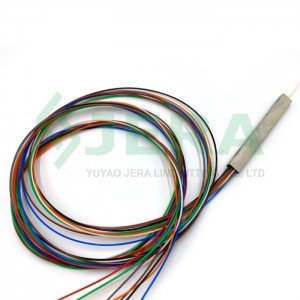 Divisor PLC de fibra desnuda 1×8
