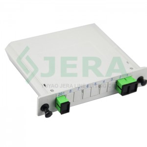 Daxiletmə növü PLC splitter 1×2 SC/APC