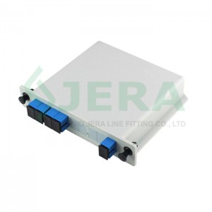 1×4 SC/UPC optisen kasetin PLC-jakaja