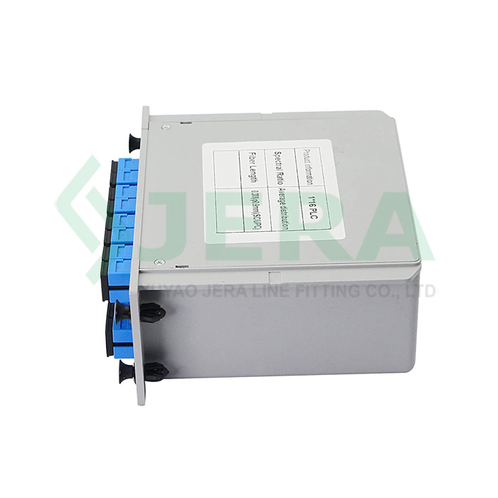 SC/UPC Plug ka mofuta oa 1 × 16 PLC splitter