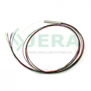 Liab qab Fiber PLC splitter 1 × 8