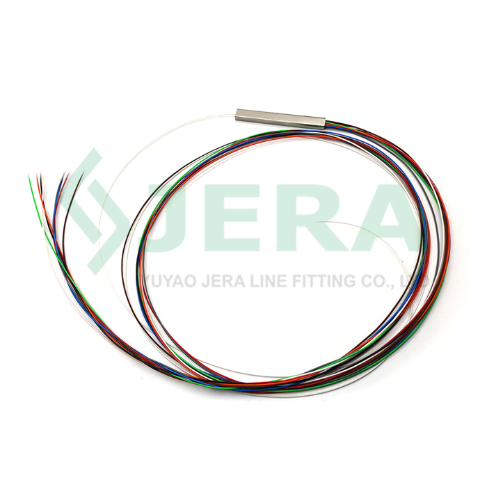 Divisor PLC de fibra desnuda 1×8