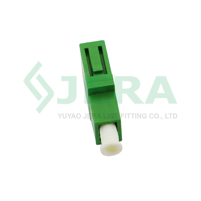 Singlemode fiberoptisk adapter LC/APC
