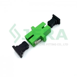 Simplex fiberoptisk adapter SC/APC