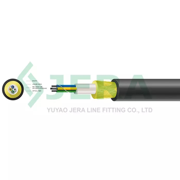 Round FTTH drop cables