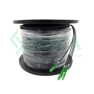 Ib lub taub hau poob cable 1 fiber