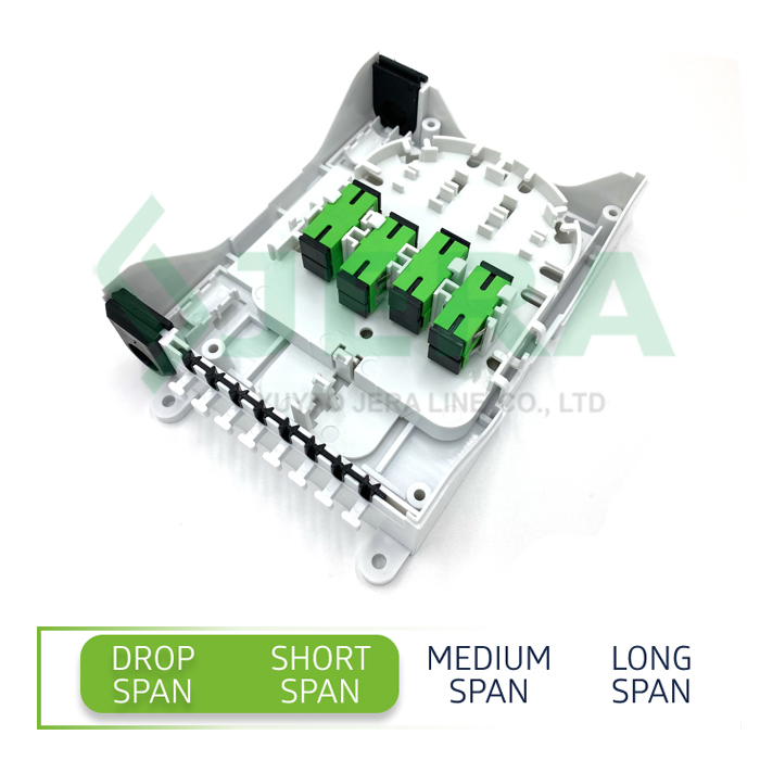 Boîte de distribution intérieure par câble à fibre optique, FODB-8R