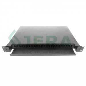 Fiber optical patch panel, 1U-24-SC