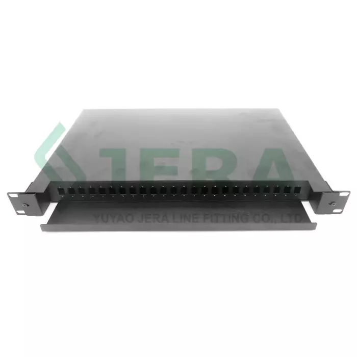 Fibra optica panel, 1U-24-SC