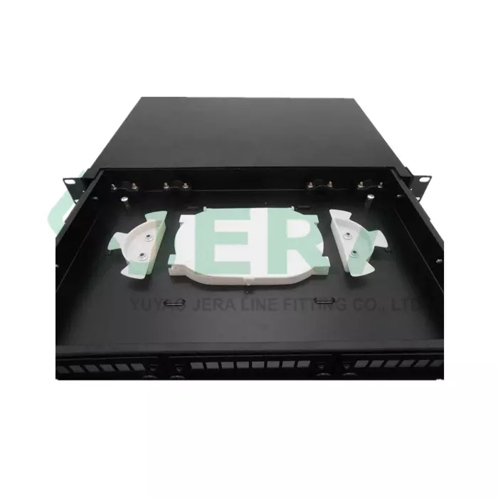 19 rack mount fiber optic distribution frame 1U-24-SC-S