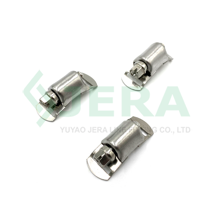perforated band fastener head
