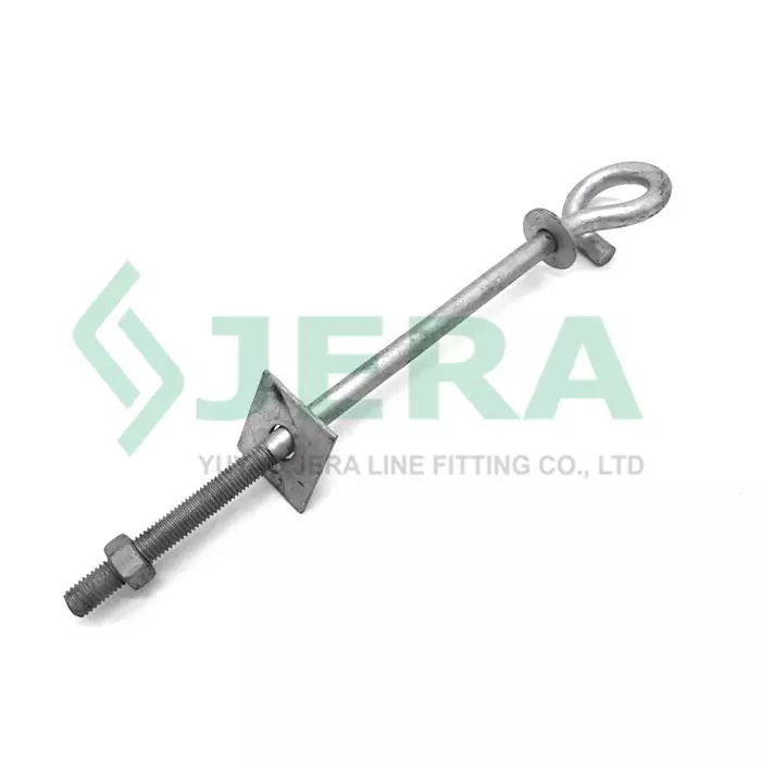 Pigtail hook bolt, PB-14-300