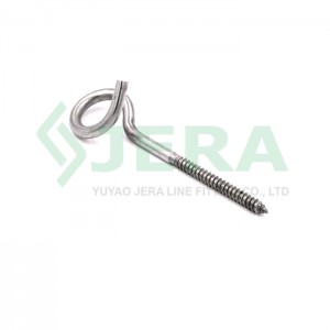 Pigtail screw hook, PS-5