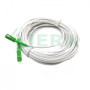 შიდა FTTH წვეთი კაბელი patchcord SC/APC 40M