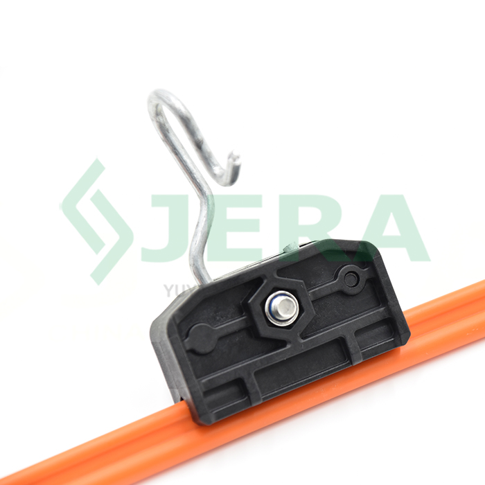 Figure 8 fiber cable clamp D1