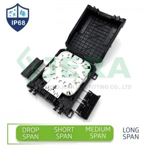 Optical fiber termination box FODB-8H